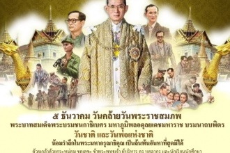 ๕ ธันวาคม ๒๕๖๖ วันคล้ายวันพระราชสมภพ